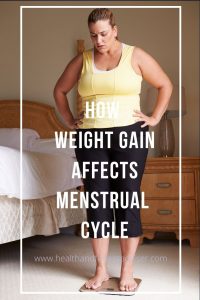 How Weight Gain affects Menstrual Cycle