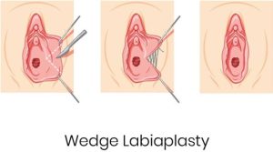 Wedge Labiaplasty