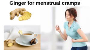 ginger for menstrual cramps
