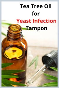 Tea Tree Oil for Yeast Infection Tampon