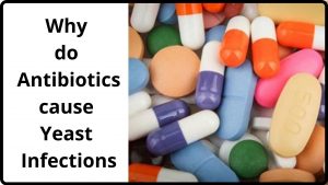 Why do Antibiotics cause yeast infections
