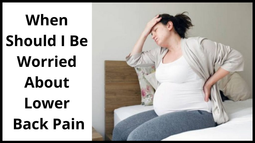 Horrible Lower Back Pain Before Period