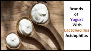 Brands of Yogurt With Lactobacillus Acidophilus