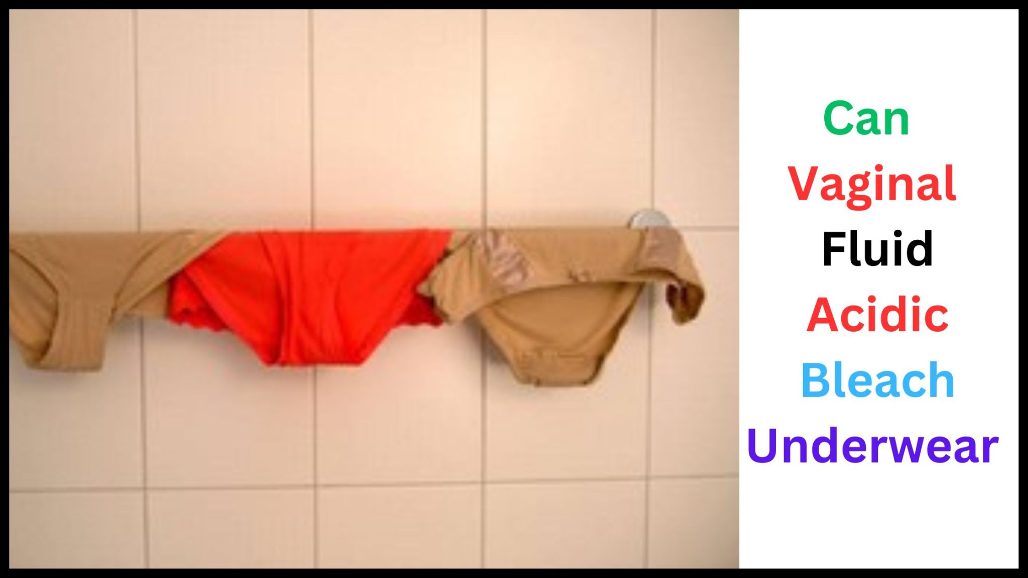 Vaginal Fluid Acidic Why & How to maintain, and prevent it. Health